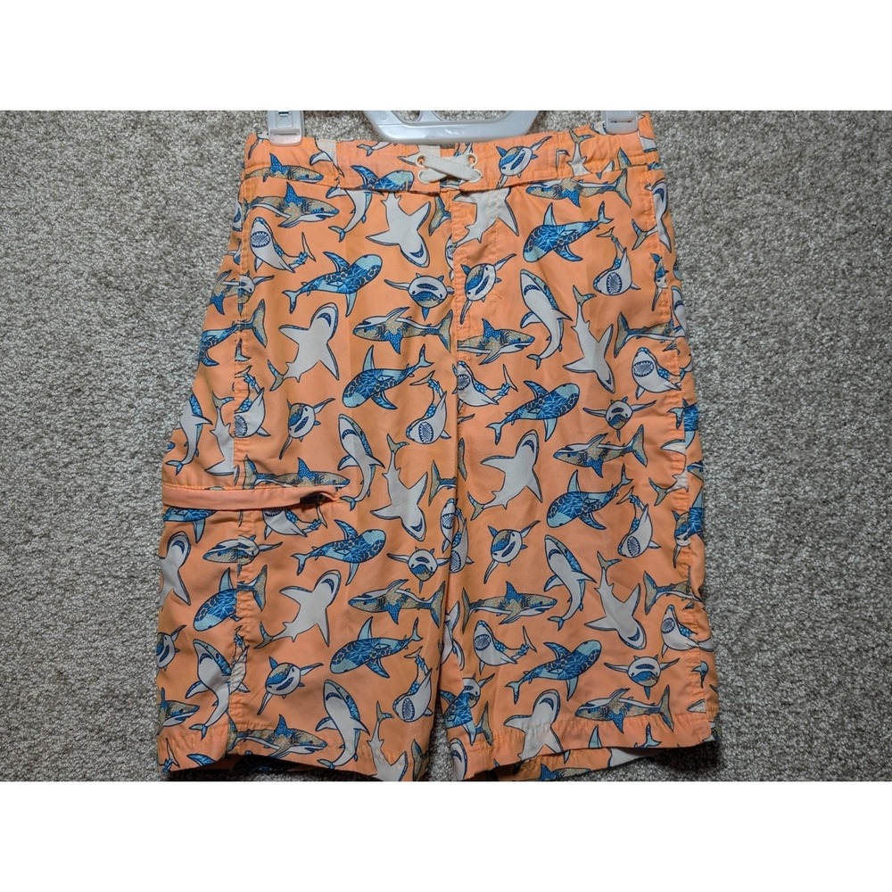 Wave Zone Swim‎ Trunks ADULT L Shark Board Shorts Men Pocket